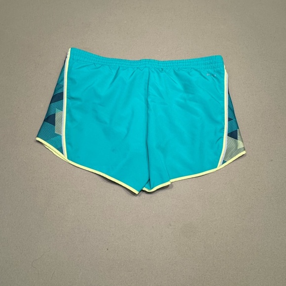 Nike Blue Athletic Shorts with Elastic Waistband - Picture 6 of 7
